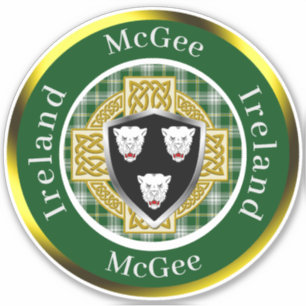 McGee Shield & Celtic Cross Personalised