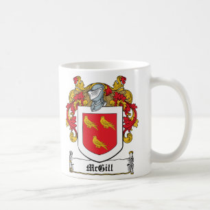 McGill Family Crest Coffee Mug
