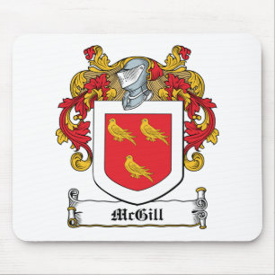 McGill Family Crest Mouse Pad