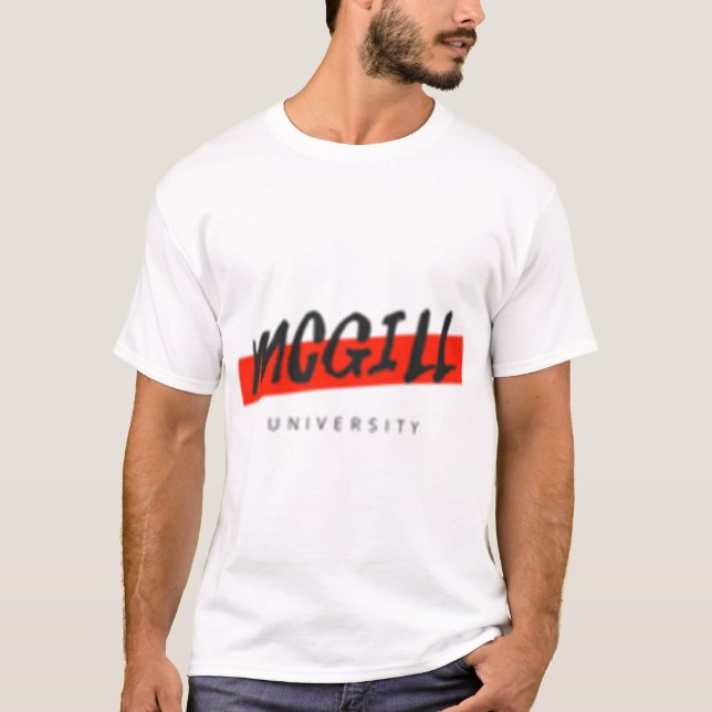 McGill University Design 12 T-Shirt (Front)