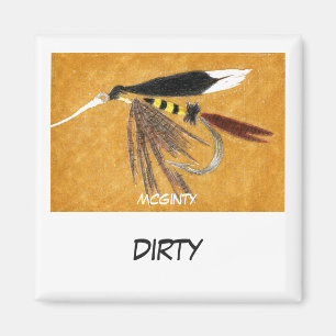 "McGinty" Dish Washer Status Magnet