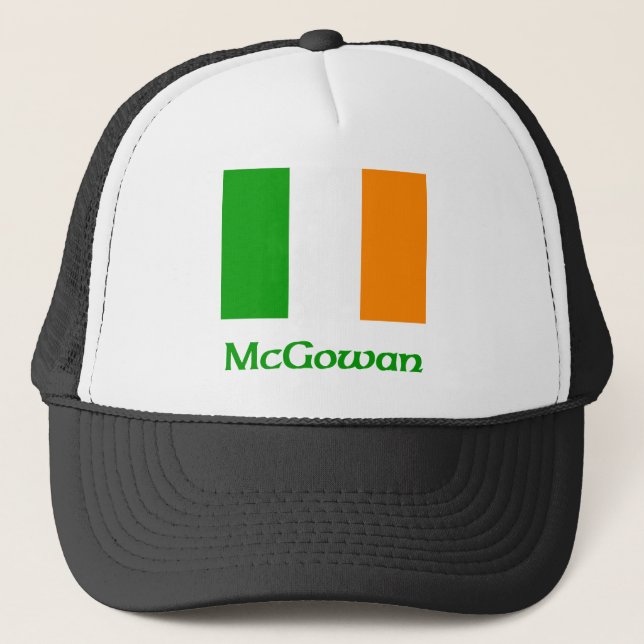 McGowan Irish Flag Trucker Hat (Front)