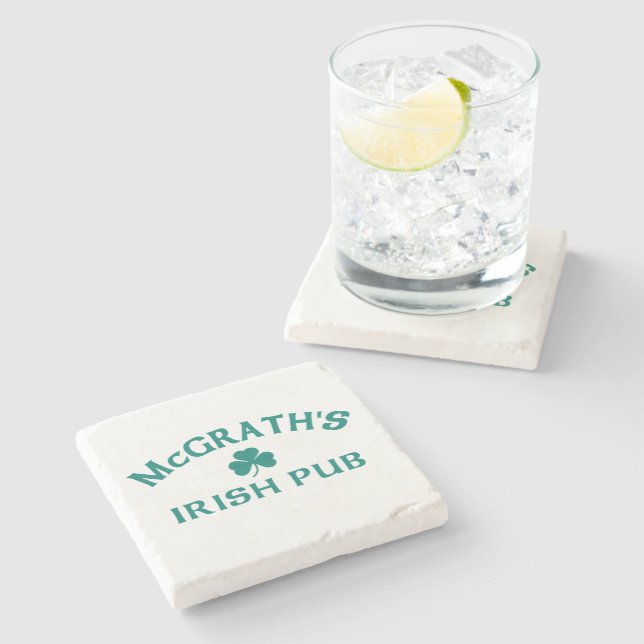 McGrath's Irish Pub Stone Coaster (Side)