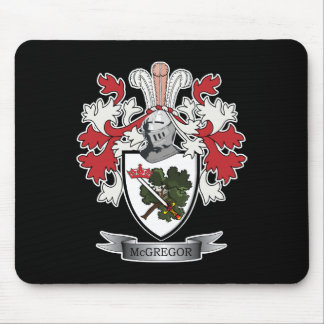 McGregor Family Crest Coat of Arms Mouse Pad