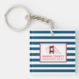 MCGS Stripe Logo with Border Key Ring