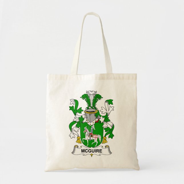 McGuire Coat of Arms  Family Crest  Tote Bag (Front)