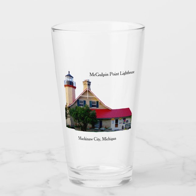 McGulpin Point LIghthouse glass (Front)
