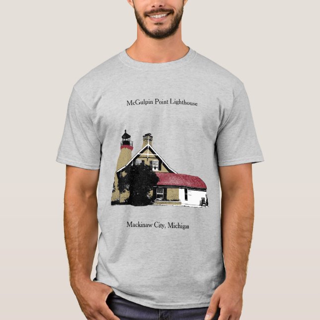 McGulpin Point Lighthouse shirt (Front)