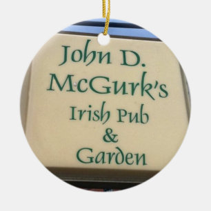 McGurk's, St. Louis, Irish Pub, Christmas Ornament