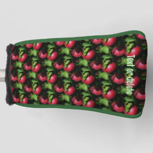 McIntosh Apples Nature Pattern Personalised   Golf Head Cover