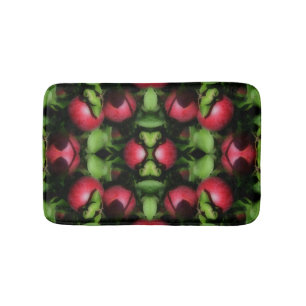 McIntosh Apples On The Tree Nature Abstract  Bath Mat