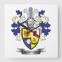 McIntosh Family Crest Coat of Arms