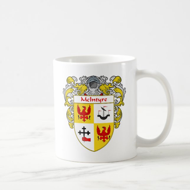McIntyre Coat of Arms (Mantled) Coffee Mug (Right)