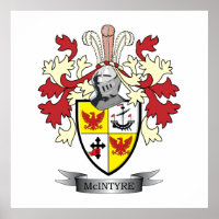 McIntyre Family Crest Coat of Arms