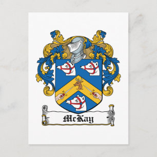 McKay Family Crest Postcard