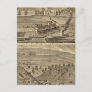 McKeesport Allegheny County, Pennsylvania Postcard