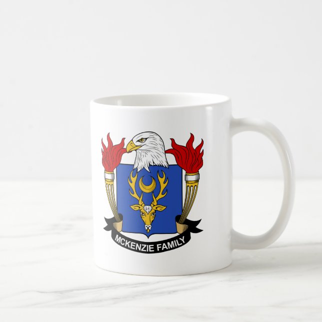 McKenzie Family Crest Coffee Mug (Right)