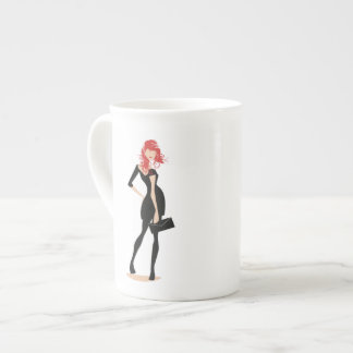 McKENZIE "Redheads are Brighter" Bone China Mug