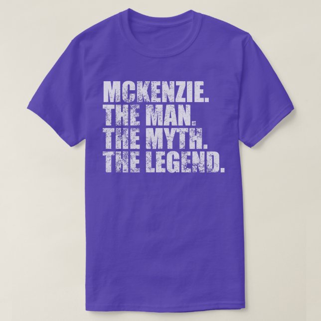 MckenzieMckenzie Family name Mckenzie last Name Mc T-Shirt (Design Front)