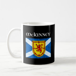 Mckinney Clan Scottish Name Scotland Flag Coffee Mug