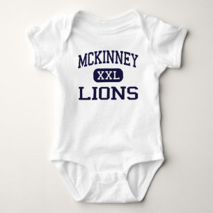 McKinney - Lions - High School - McKinney Texas Baby Bodysuit