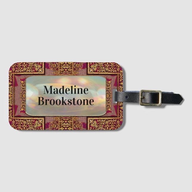McKintz Beautiful Unique   Luggage Tag (Front Horizontal)