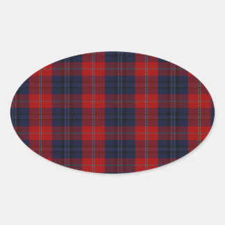 McKnight Clan Tartan Oval Sticker