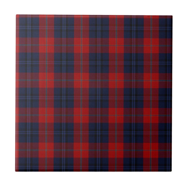 McKnight Clan Tartan Tile (Front)