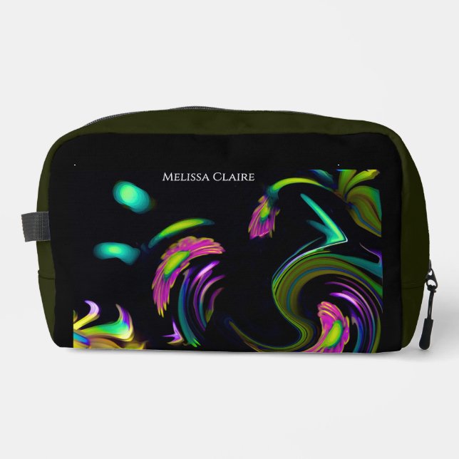 MCKS IT “Daisy” Makeup Bag  (Front)