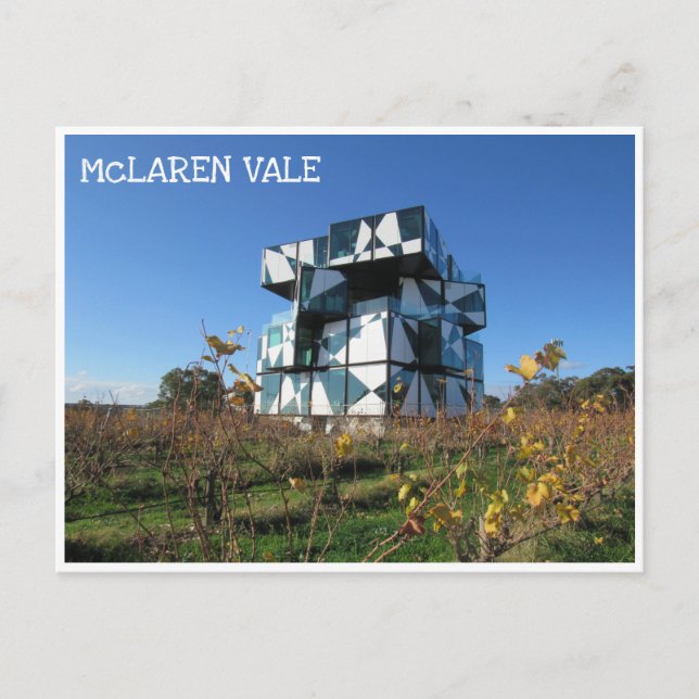 mclaren vale cube postcard (Front)