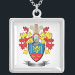 McLaughlin Coat of Arms Silver Plated Necklace<br><div class="desc">Get your McLaughlin surname family crest or coat of arms printed on all these inexpensive gifts.  Irish McLaughlin Family Crest and McLaughlin Coat of Arms</div>