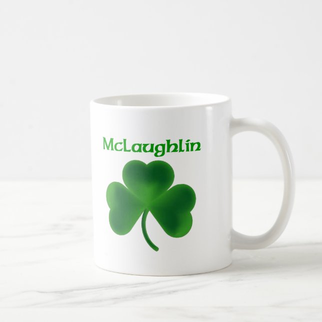 McLaughlin Shamrock Coffee Mug (Right)