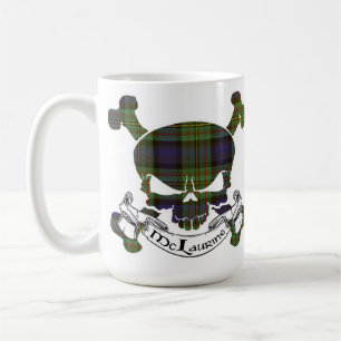 McLaurine Tartan Skull Coffee Mug