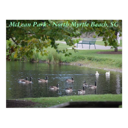 McLean Park - North Myrtle Beach, South Carolina Postcard