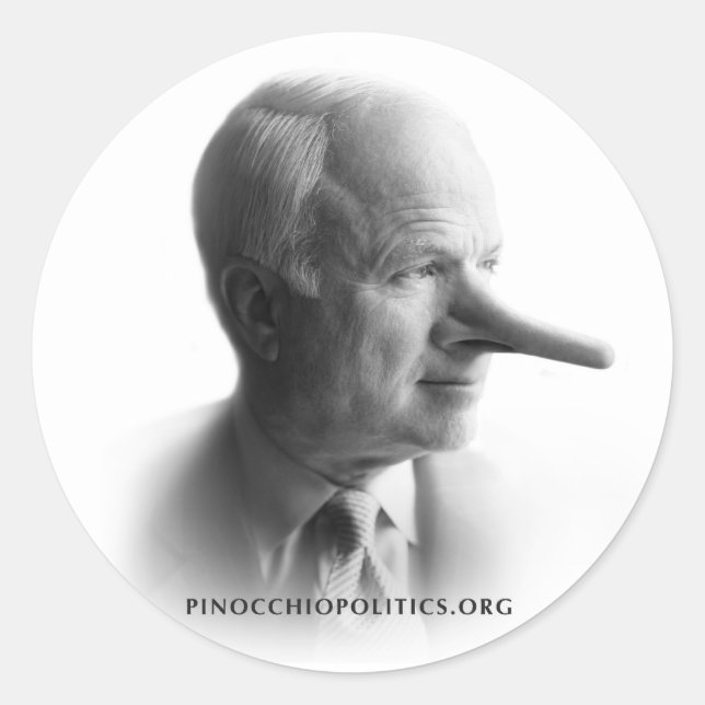 McLiar Stickers (Front)