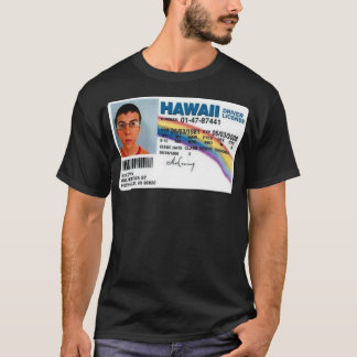 Mclovin Fake ID Sticker T-Shirt