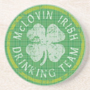 McLovin Irish Drinking Team Coaster