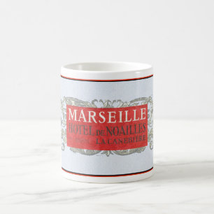 MCM 20TH CENTURY MARSEILLE HOTEL COFFEE MUG