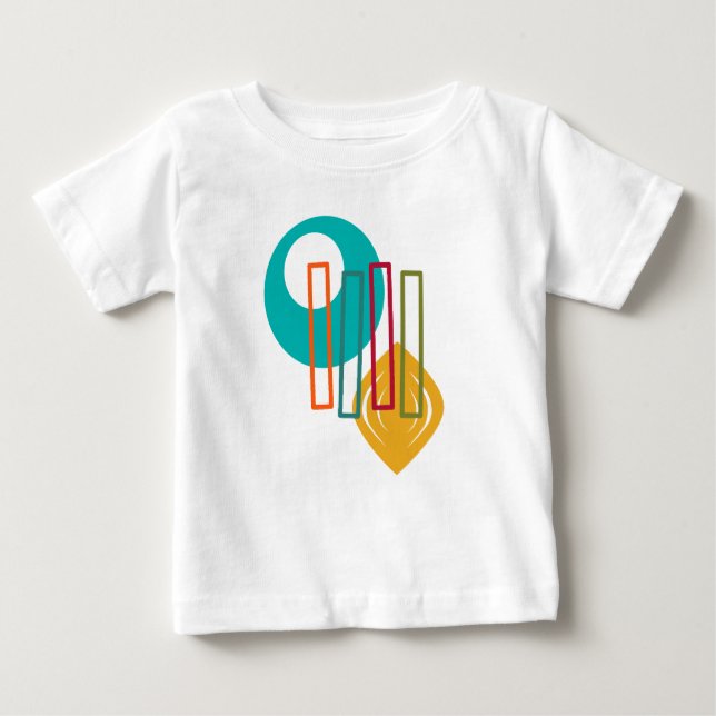 MCM Abstract Design  Baby T-Shirt (Front)
