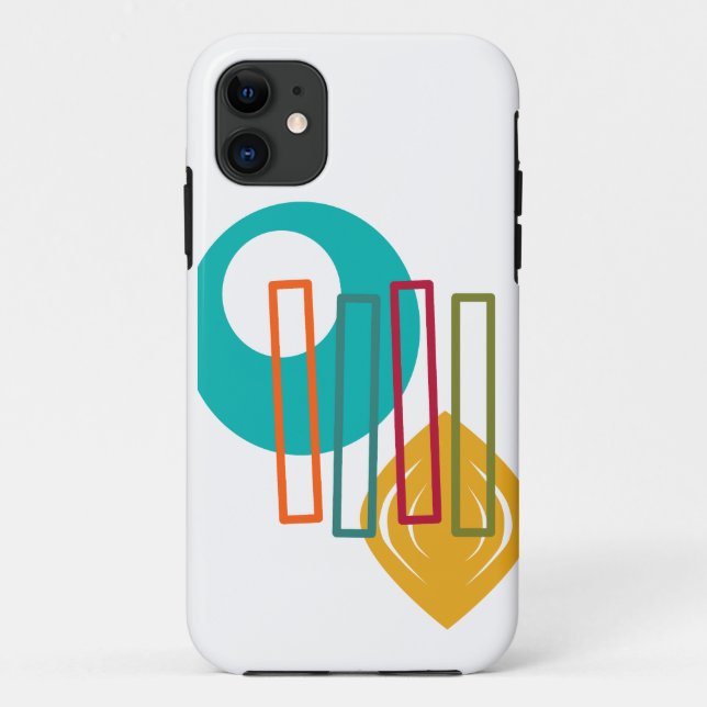 MCM Abstract Design Case-Mate iPhone Case (Back)