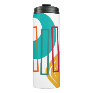 MCM Abstract Design  Thermal Tumbler