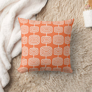 MCM Atomic Rings Abstract Pattern Cushion