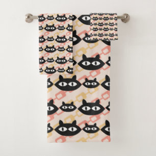 MCM Cats Bath Towel Set