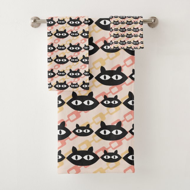 MCM Cats  Bath Towel Set (Insitu)