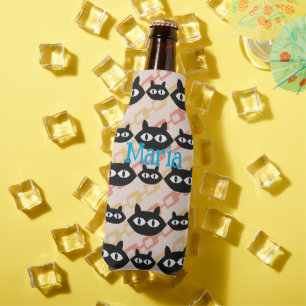 MCM Cats Bottle Cooler