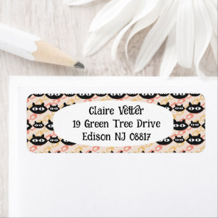 MCM Cats Return Address Label