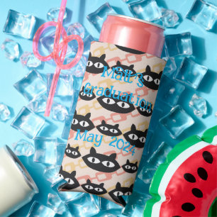 MCM Cats  Seltzer Can Cooler