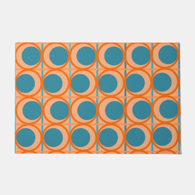MCM Circles and Lines Doormat (Front)