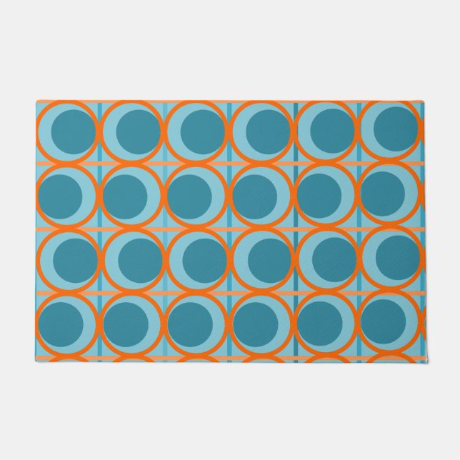 MCM Circles and Lines Doormat (Front)