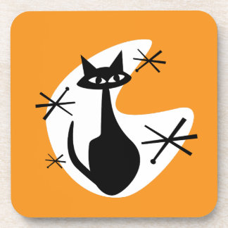 MCM Coasters Atomic Age Kitty Boomerang Starbursts